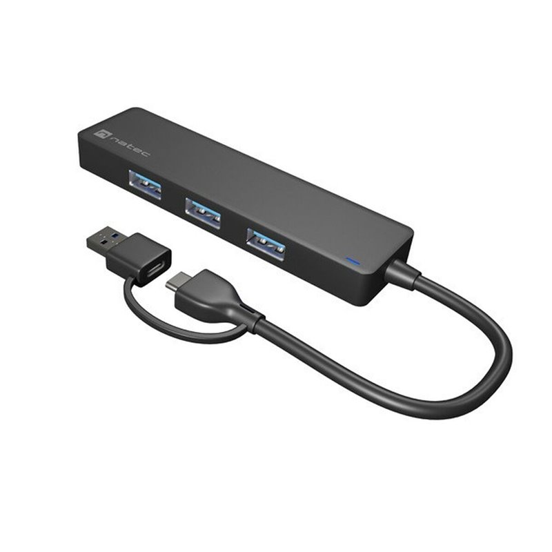 Image secondaire de Hub USB Natec NHU-2023 Noir