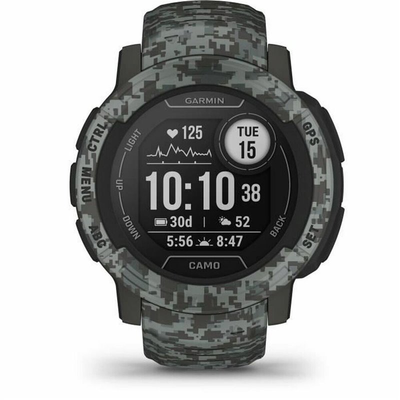 Bracelet d'activités GARMIN Instinct 2 Camo Edition Gris foncé 0,9