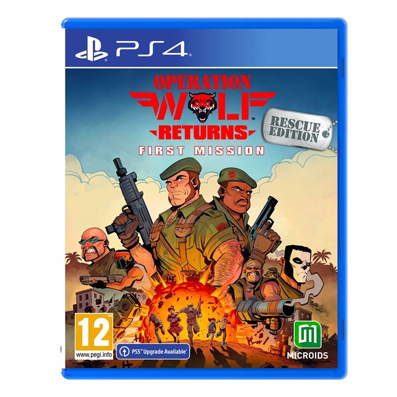 Jeu vidéo PlayStation 4 Microids Operation Wolf: Returns - First Mission Rescue Edition