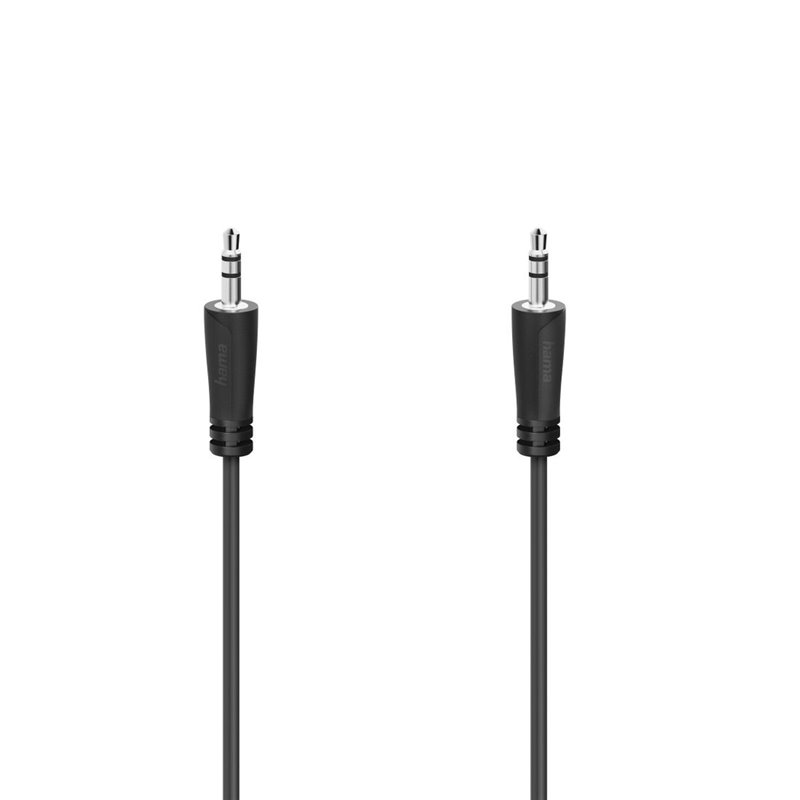 Hama 00205262 câble audio 1,5 m 3,5mm Noir