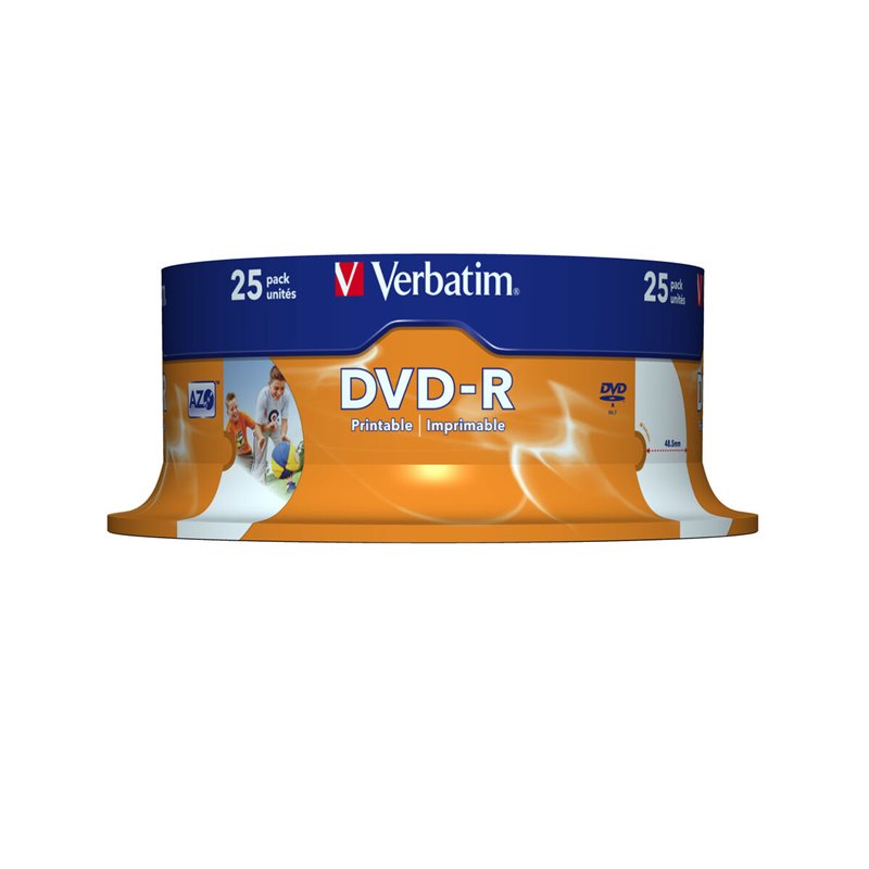 Image secondaire de Verbatim 43538 DVD vierge 4,7 Go DVD-R 25 pièce(s)