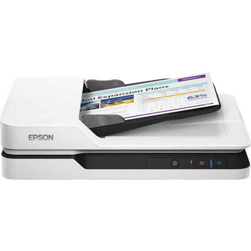 Epson WorkForce DS-1630 Numérisation à plat 1200 x 1200 DPI A4 Noir, Blanc