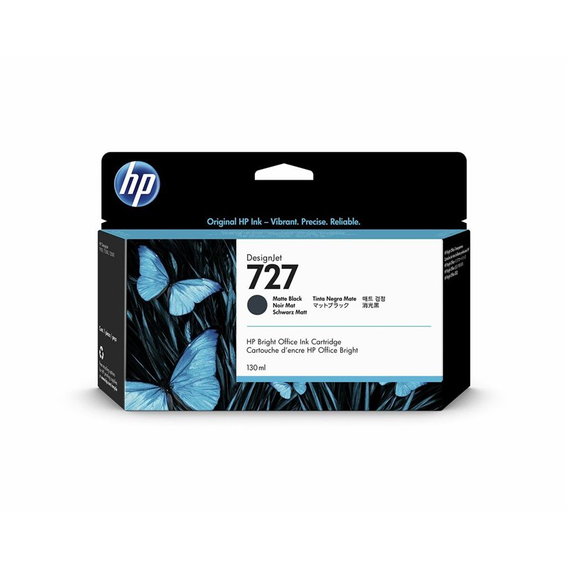 HP 727 cartouche d'encre DesignJet noire mate, 130 ml