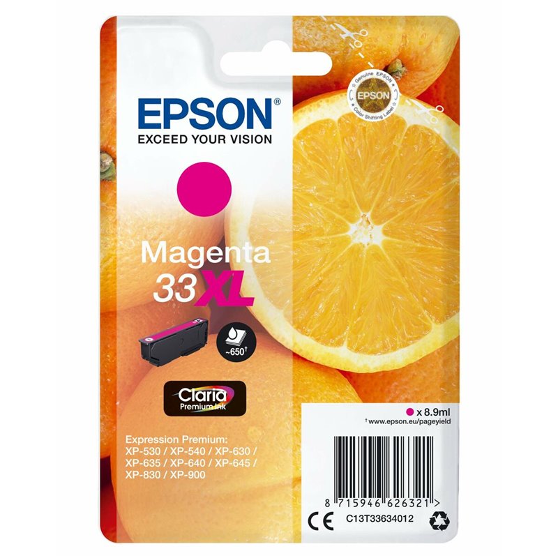 Epson Oranges Cartouche 