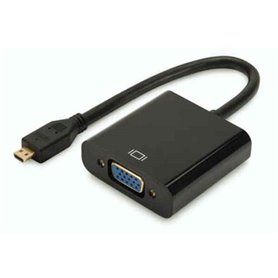 Adaptateur Mini HDMI vers VGA Digitus DA-70460 Noir
