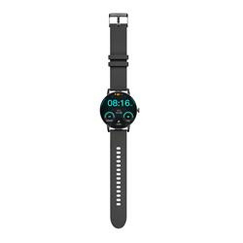 Montre intelligente Celly TRAINERROUND2BK Noir 1,28