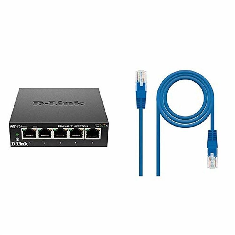 D-Link DGS-105 Non-géré L2 Gigabit Ethernet (10/100/1000) Noir