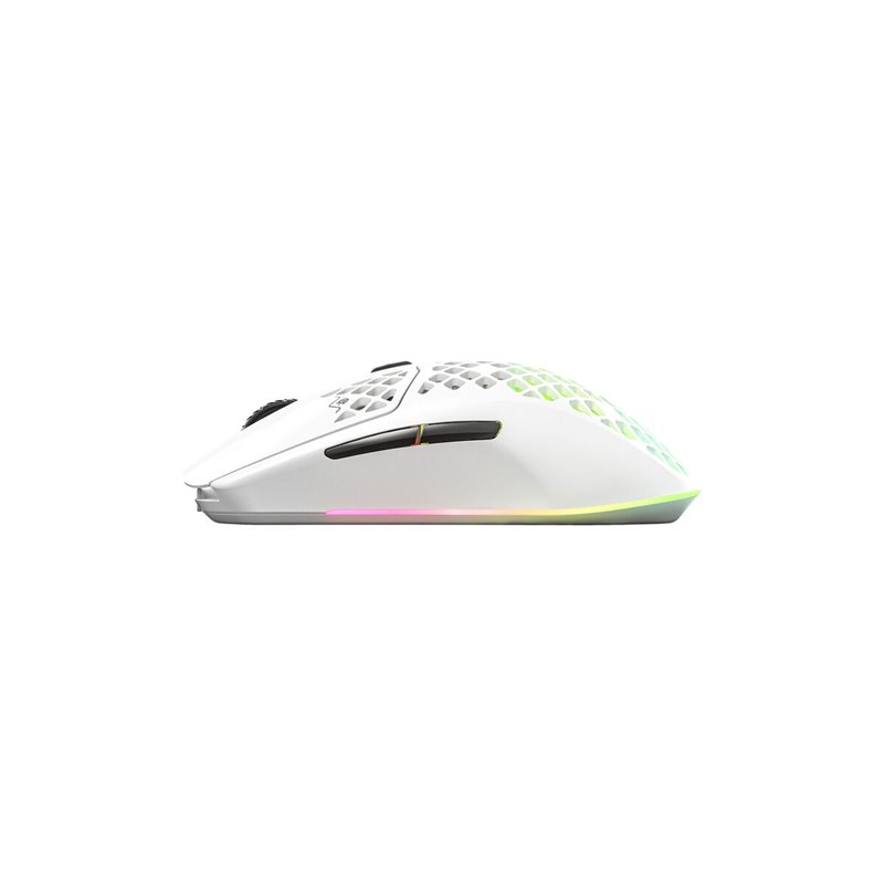 Souris SteelSeries Aerox 3 Blanc Multicouleur Monochrome