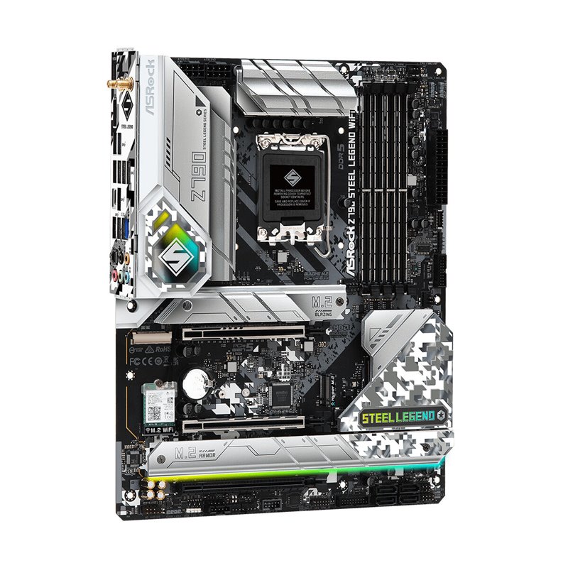 Image secondaire de Carte Mère ASRock Z790 Steel Legend WiFi LGA 1700 INTEL Z790