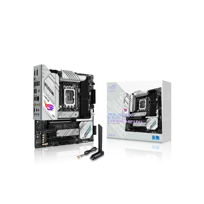 Image secondaire de Asus ROG STRIX B760-G Gaming WIFI D4 Intel B760 LGA 1700 micro ATX