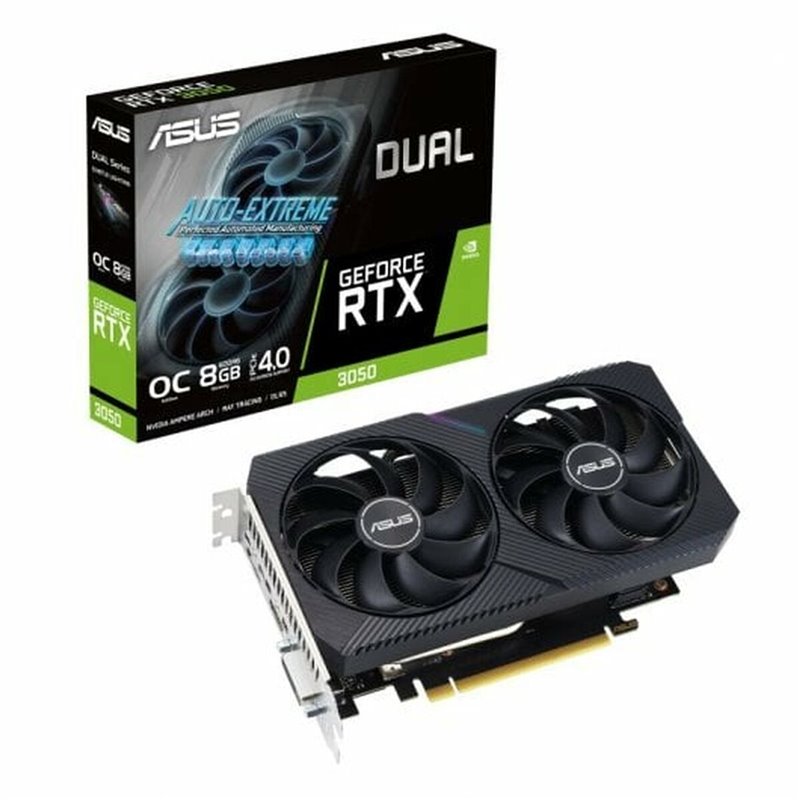 Asus Dual -RTX3050-O8G-V2 Nvidia GeForce RTX 3050 8 Go GDDR6