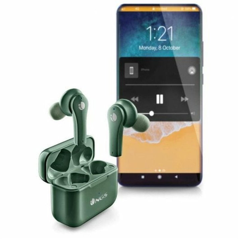 Image secondaire de NGS ARTICA BLOOM Casque Sans fil Ecouteurs Appels/Musique USB Type-C Bluetooth Vert