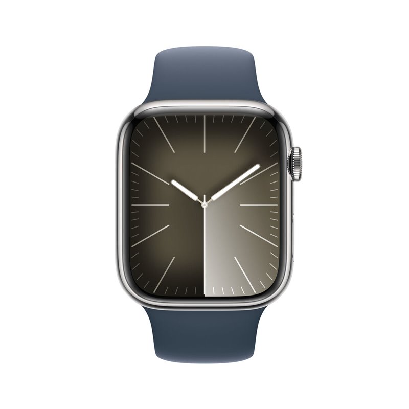 Image secondaire de Apple Watch Series 9 Bleu Argenté 45 mm