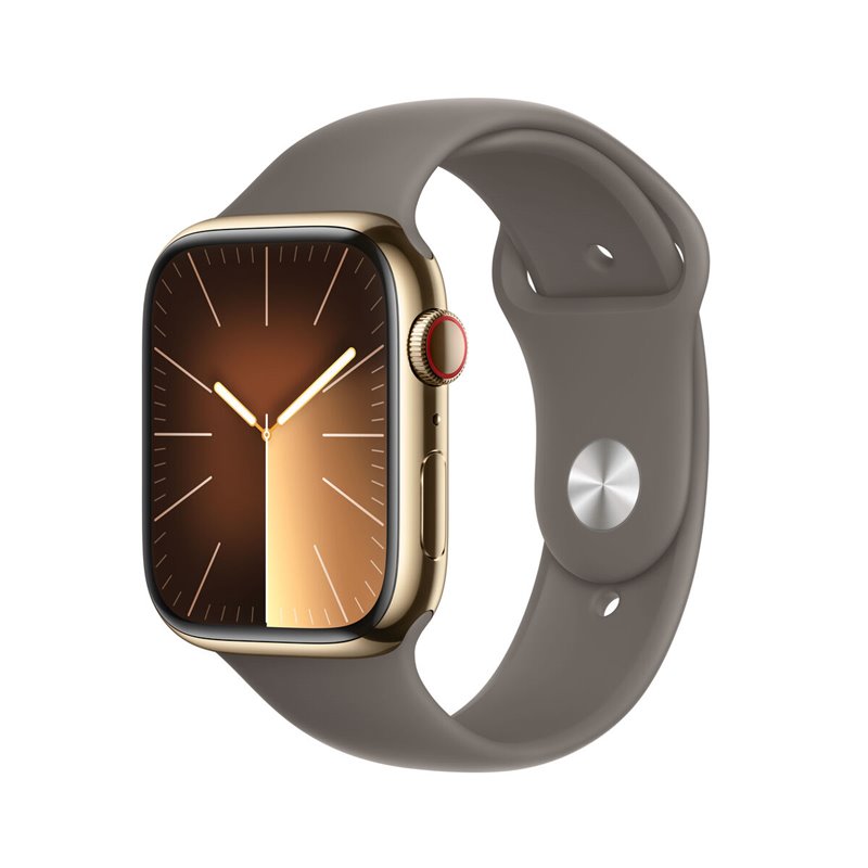 Apple Watch Series 9 Marron Doré 45 mm