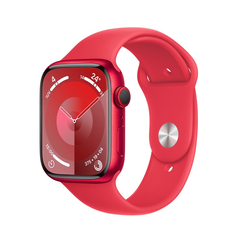 Bracelet pour montre Watch S9 Apple MRYG3QL/A Rouge 45 mm