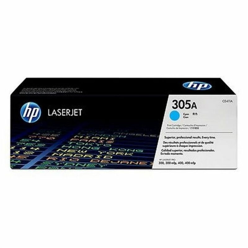 HP 305A toner LaserJet cyan authentique