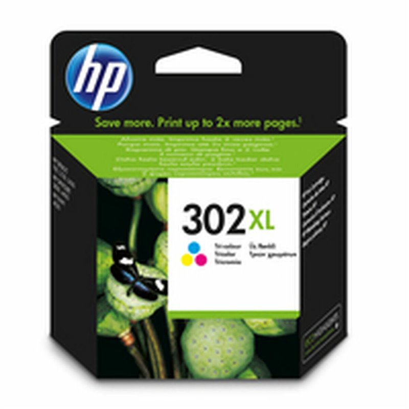 HP 302XL Cartouche d'encre trois couleurs grande capacité authentique