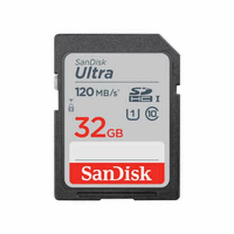 Carte Mémoire SanDisk SDSDUN4-032G-GN6IN Noir 32 GB (1 Unité)