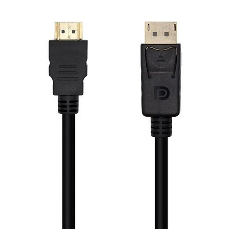 Aisens A125-0460 câble vidéo et adaptateur 3 m DisplayPort HDMI Noir