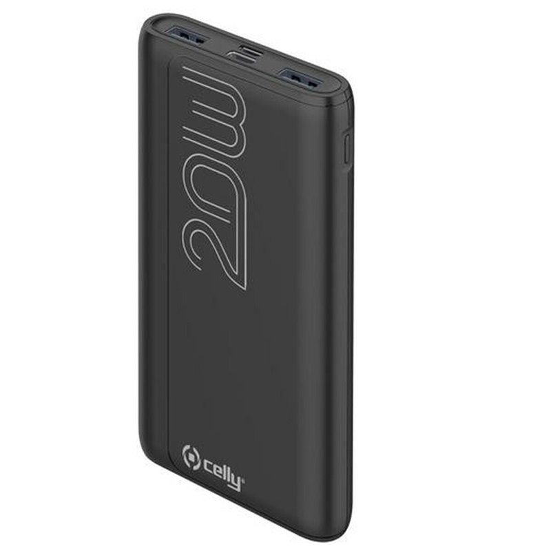 Powerbank Celly PBPD10000EVOBK Noir