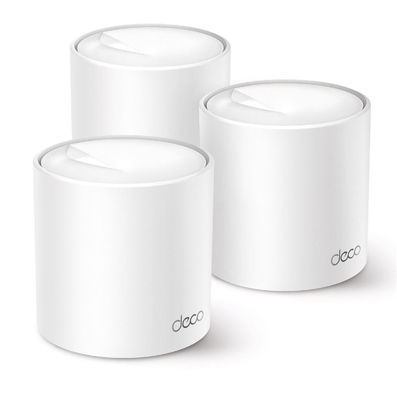 Tp-Link Deco X50 (3-pack) Bi-bande (2,4 GHz / 5 GHz) Wi-Fi 6 (802.11ax) Blanc Interne