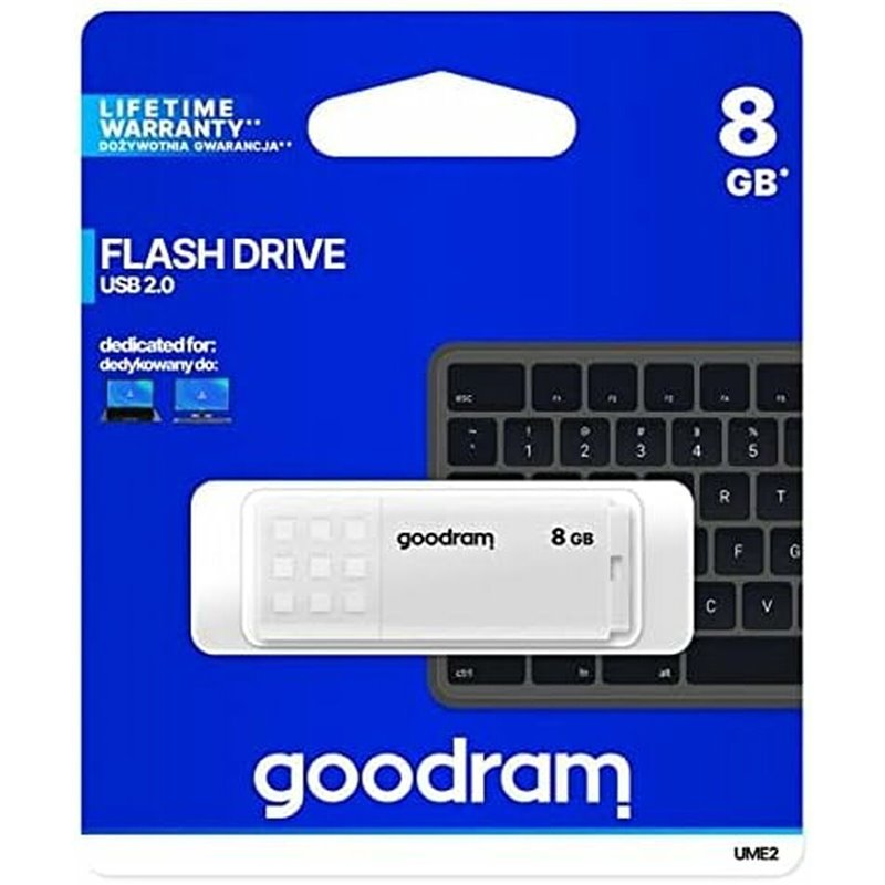 Image secondaire de Goodram UME2 lecteur USB flash 8 Go USB Type-A 2.0 Blanc