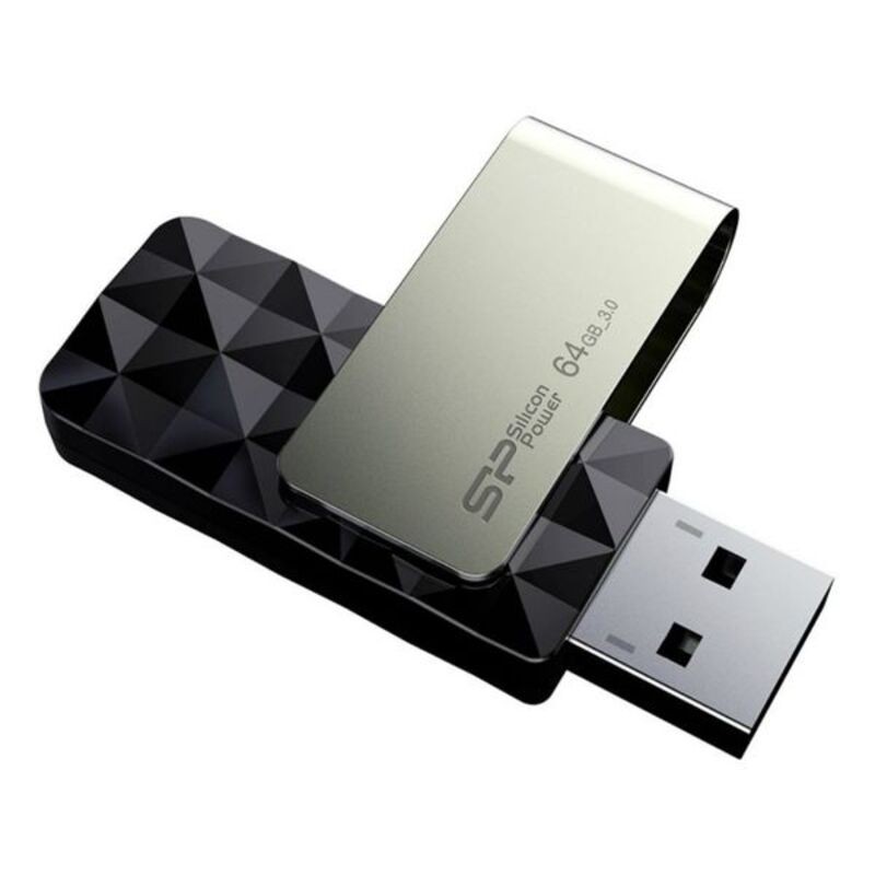 Image secondaire de Silicon Power Blaze B30 lecteur USB flash 64 Go USB Type-A 3.2 Gen 1 (3.1 Gen 1) Noir