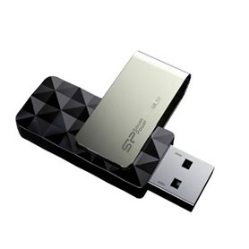 Clé USB Silicon Power Blaze B30 Noir Noir/Argenté 256 GB