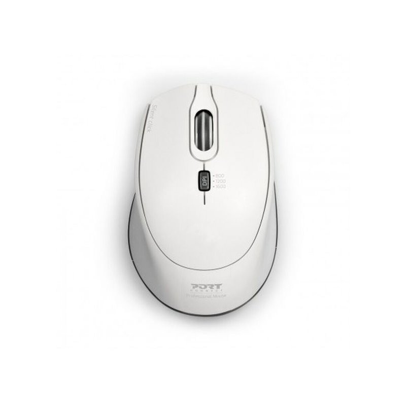 Souris sans-fil Port Designs 900714 Blanc