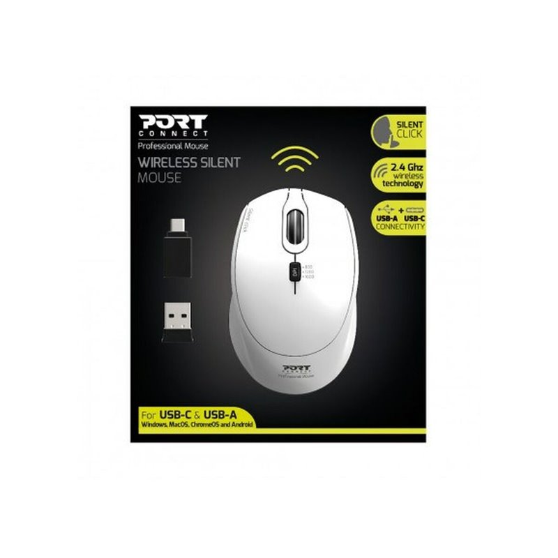 Image secondaire de Souris sans-fil Port Designs 900714 Blanc