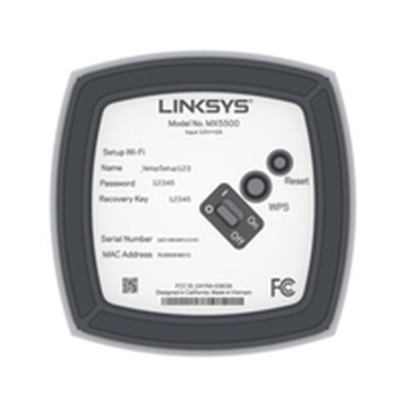 Image secondaire de Linksys Atlas Pro 6 Bi-bande (2,4 GHz / 5 GHz) Wi-Fi 6 (802.11ax) Blanc 3 Interne