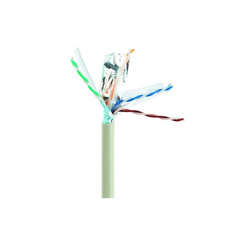 Câble Réseau Rigide UTP 6ème Catégorie GEMBIRD FPC-6004-SOL Gris 305 m 100 m
