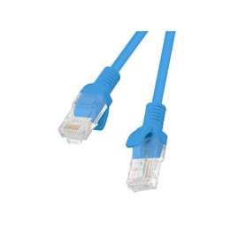 Câble Réseau Rigide UTP 5ème Catégorie Lanberg PCU5-10CC-1000-B Bleu 1