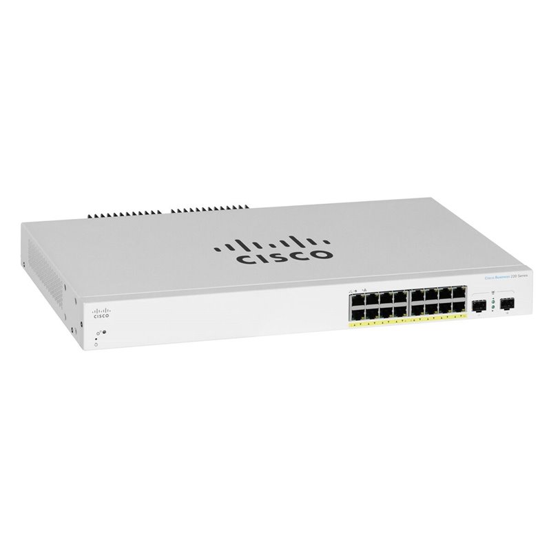 Switch CISCO CBS220-16P-2G-EU