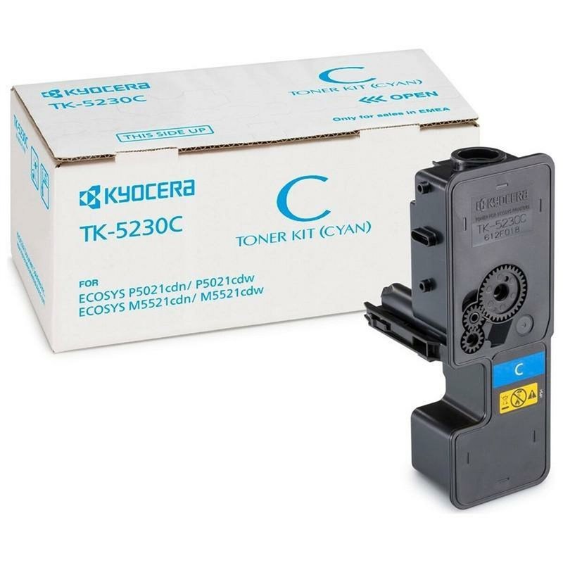 Kyocera TK-5230C Cartouche de toner 1 pièce(s) Original Cyan