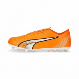 Chaussures de Football pour Adultes Puma Ultra Play Mg Orange Unisexe 42.5