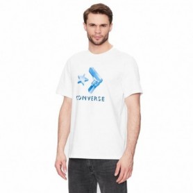 T-shirt à manches courtes homme Converse Crystals Blanc XS