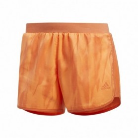 Short de Sport pour Femme Adidas M10 3" Orange XS