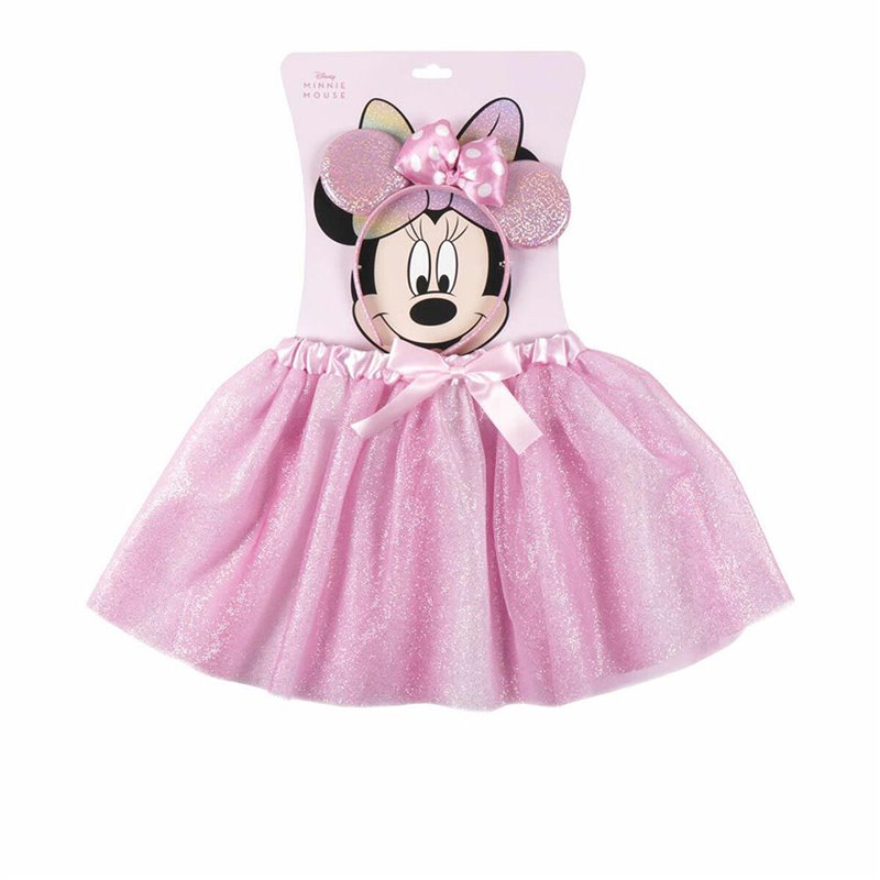 Ensemble d'accessoires Minnie Mouse Rose 2 Pièces