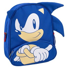 Cartable Sonic Bleu 15,5 x 30 x 10 cm