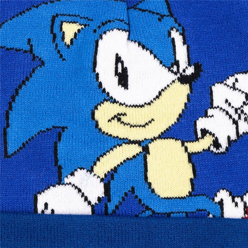 Image secondaire de Bonnet enfant Sonic Bleu (Taille unique)