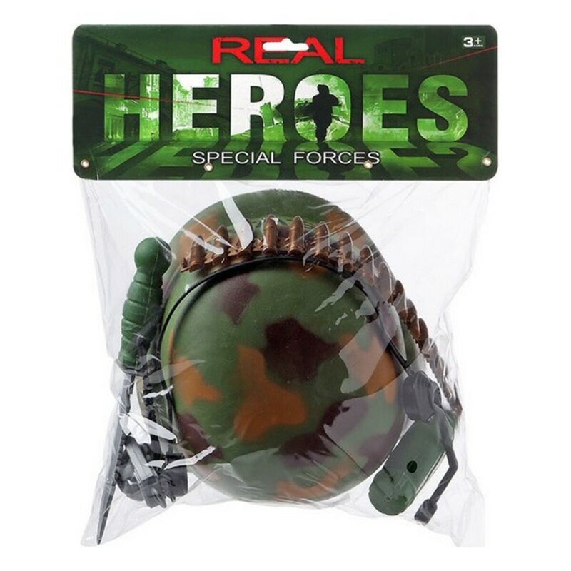 Image secondaire de Set de Police Heroes 38368 (5 pcs) Vert Camouflage 33 x 28 cm