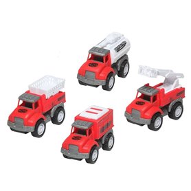 Ensemble de mini camionnettes Rouge