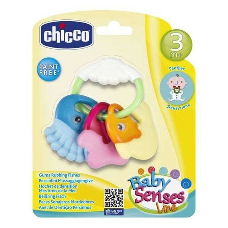 Chicco Hochet de Dentition Rafraîchissant Amis de la Mer