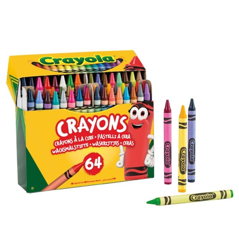 Crayons gras de couleur Crayola 526448