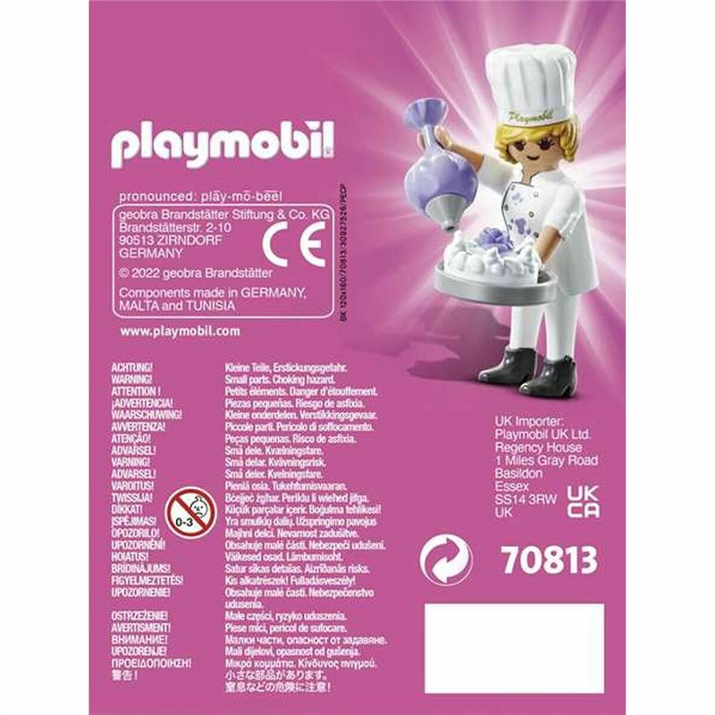 Image secondaire de Personnage articulé Playmobil Playmo-Friends 70813 Pâtissier (5 pcs)