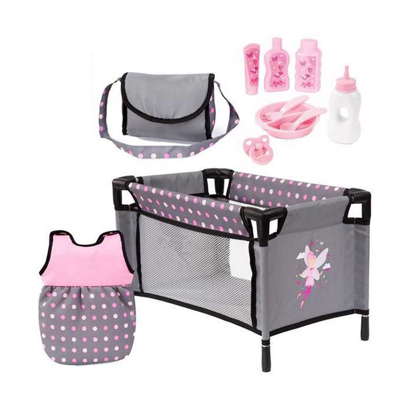 Image secondaire de Accessoires pour poupées Reig 11 Pièces Gris Rose