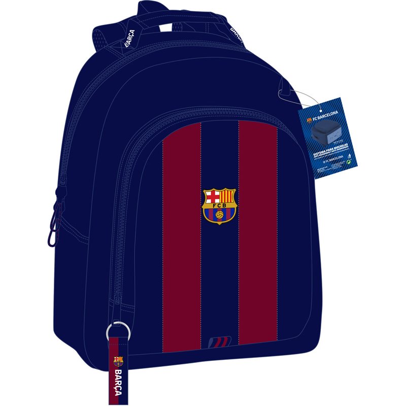 Image secondaire de Cartable F.C. Barcelona Rouge Blue marine 32 x 42 x 15 cm