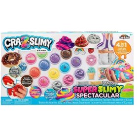 Slime Colorbaby Cra-Z-Slimy 4 en 1 Lot