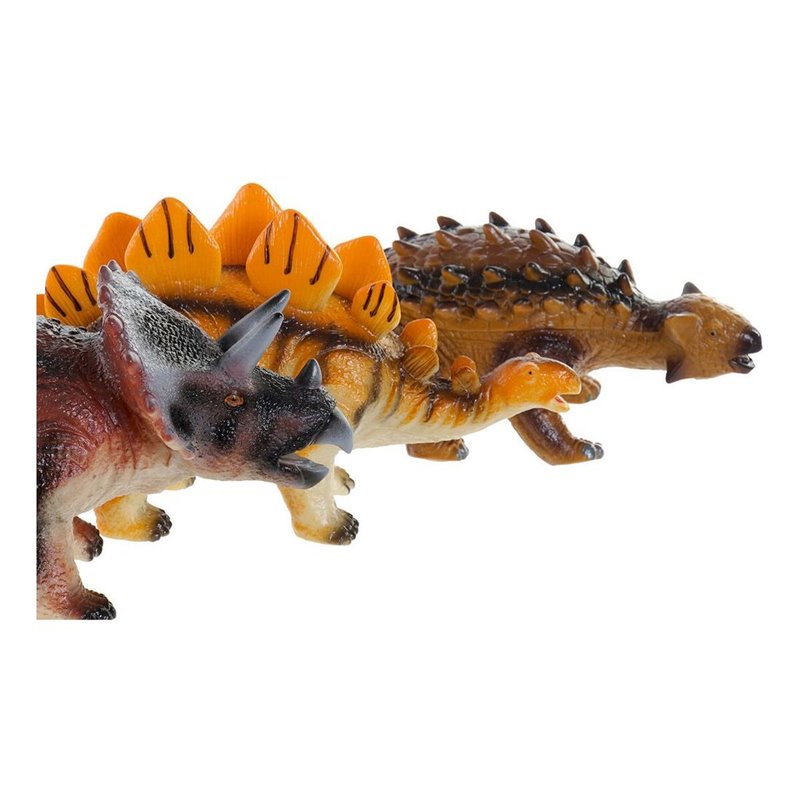 Image secondaire de Dinosaure DKD Home Decor 6 Unités 29 x 15 x 21 cm Moelleux